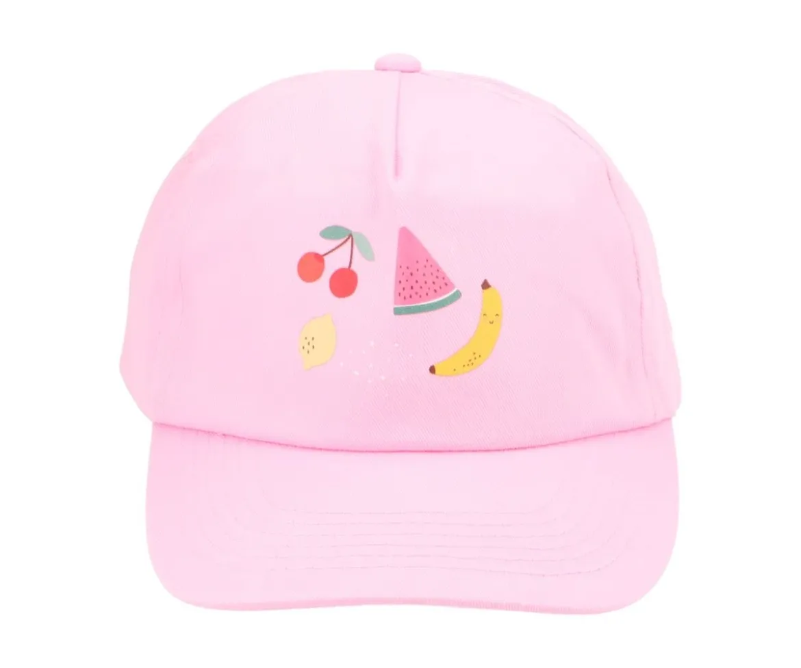 Gorra con Visera Junior Rosa Fruits Personalizada