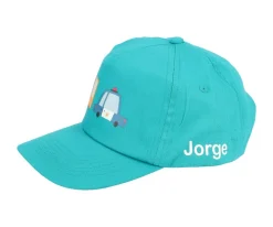 Gorra con Visera Junior Verde Vintage Cars Personalizada