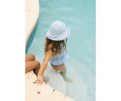 Gorrito Algodón Ajustable Serenity Blue