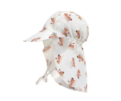 Gorrito de Playa Flap con Protección Solar Ice Cream Dog Sea Salt
