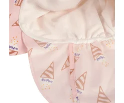 Gorrito de Playa Flap con Protección Solar Ice Cream Pale Pink