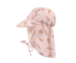 Gorrito de Playa Flap con Protección Solar Ice Cream Pale Pink