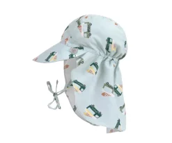 Gorrito de Playa Flap con Protección Solar Ice Cream Truck Illusion Blue