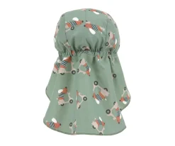 Gorrito de Playa Flap con Protección Solar Scooter Dog Green