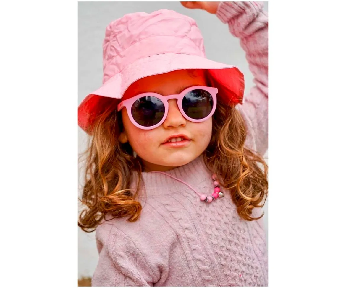 Gorrito de Playa Infantil UPF50+ Rosa