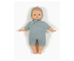 Gorro de Punto Plateado Élie para Minikane Babies