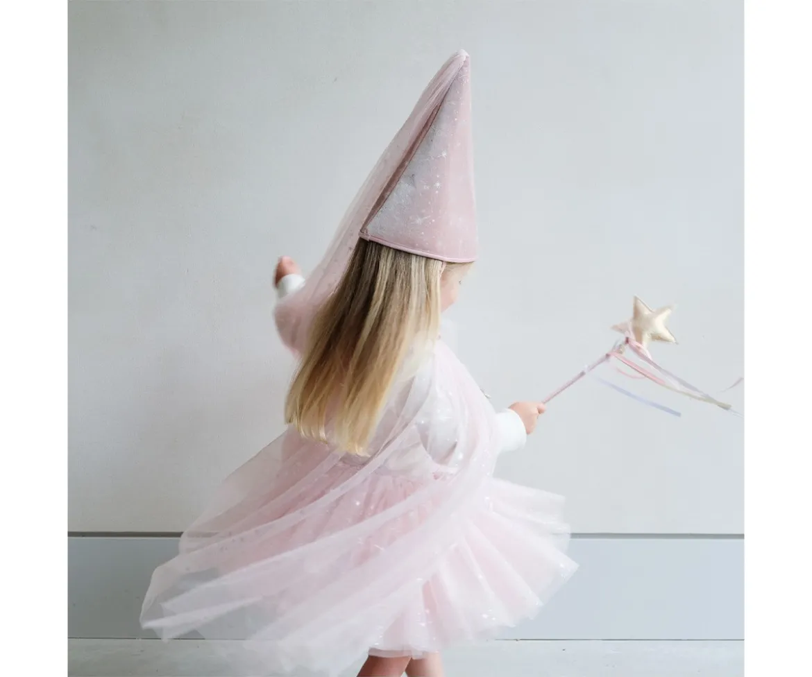 Gorro Puntiagudo Princesa Shimmer Rosa