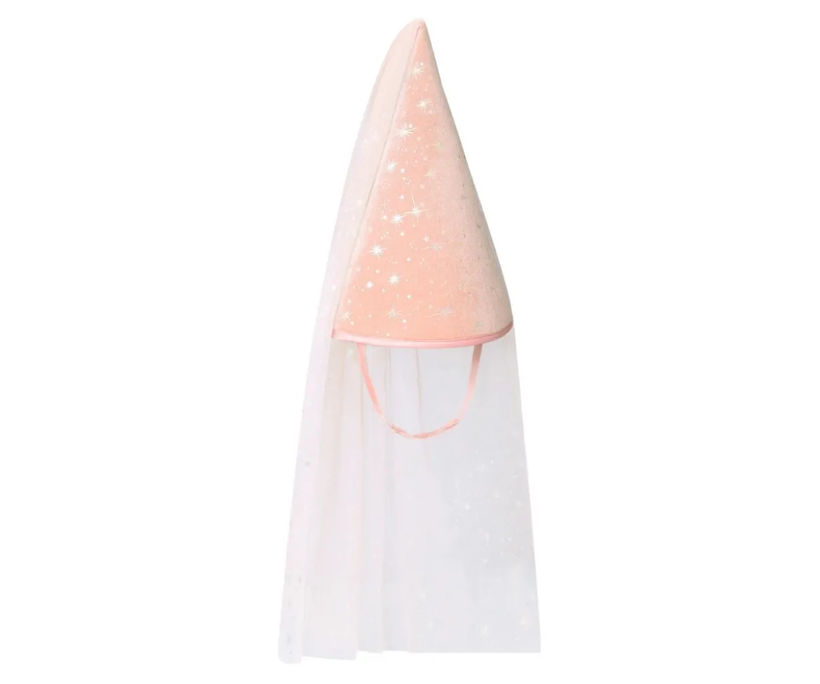 Gorro Puntiagudo Princesa Shimmer Rosa