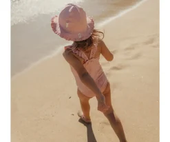 Gorro Reversible Pink Rose
