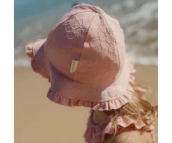 Gorro Reversible Pink Rose
