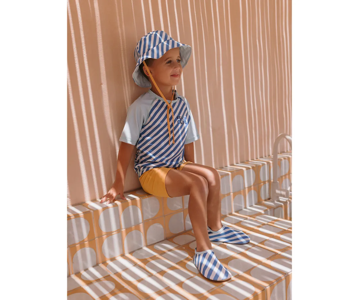 Gorro Reversible Stripes Blues & Beyond