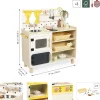 Gran Cocina de Madera Abuelita Alegre