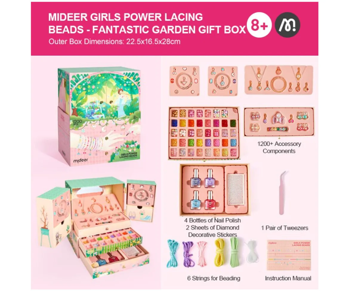 Gran Maletín Creativo de Bisutería Girls Power