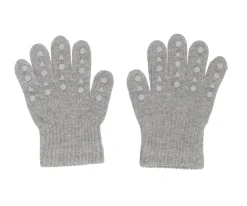 Guantes Antideslizantes Lana Merino Gris Melagne