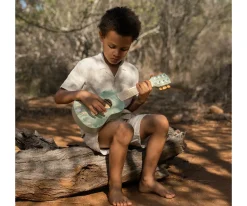 Guitarra de Madera Verde FSC Safari Friends