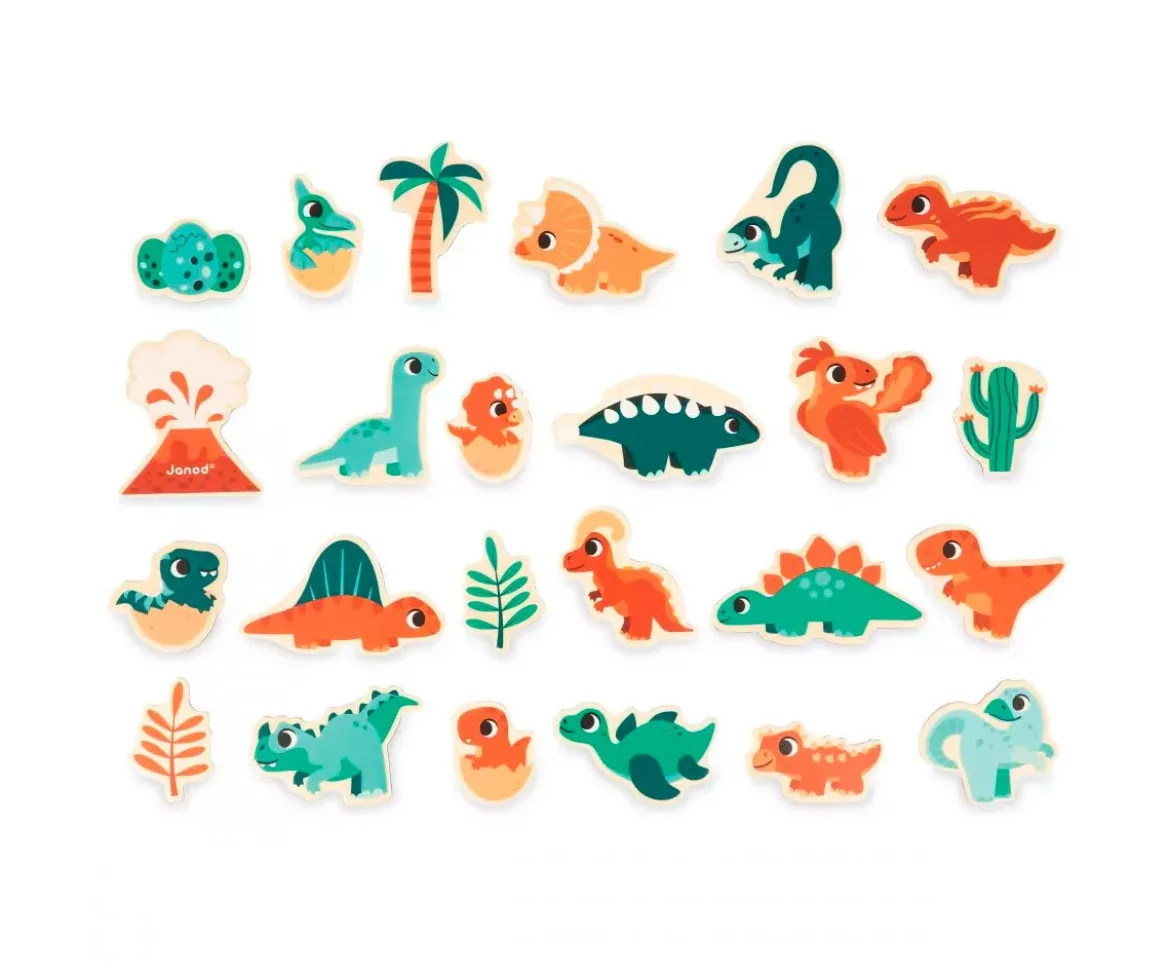 Imanes de Dino 24 Piezas
