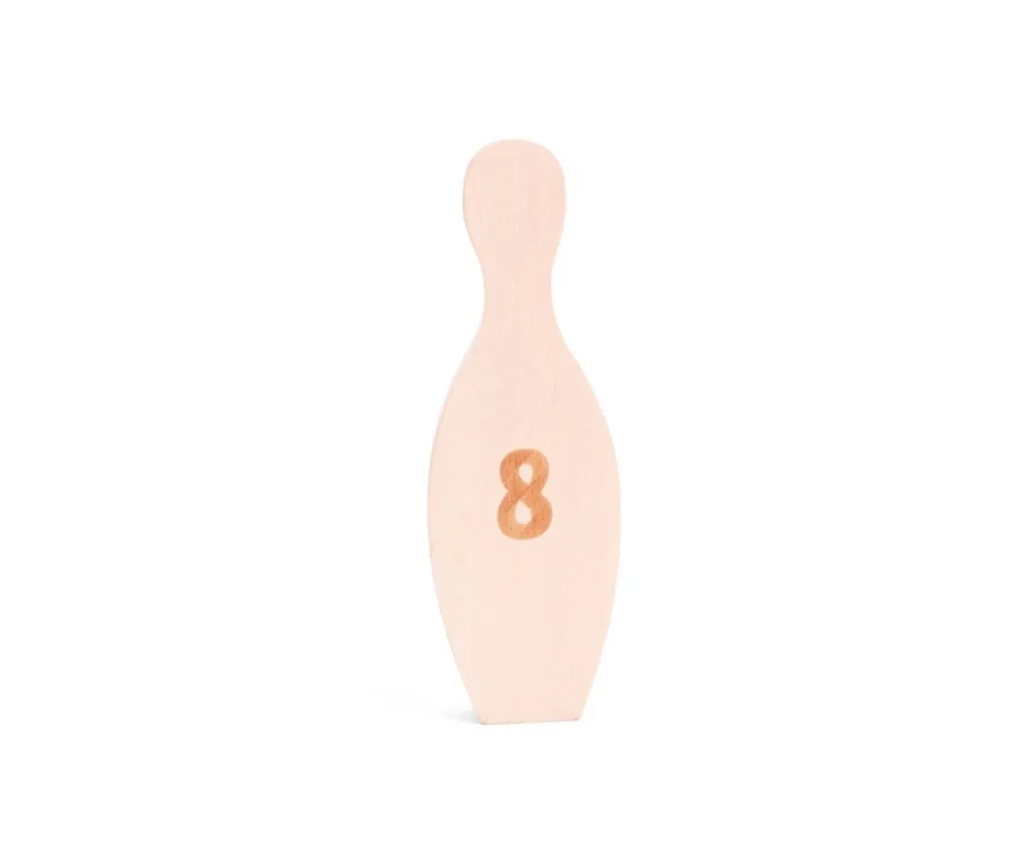 Juego de Bolos de Madera