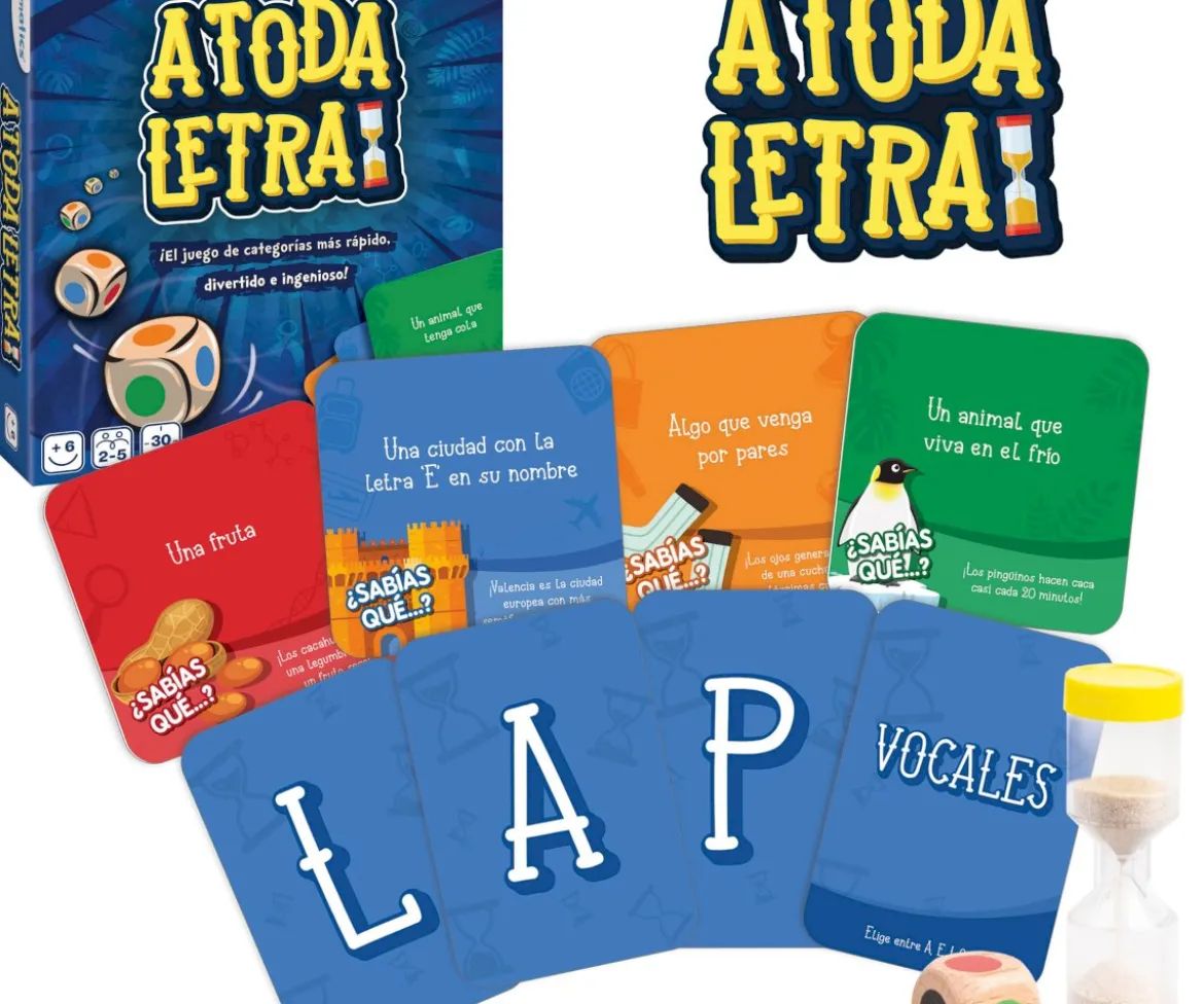 Juego de Cartas A Toda Letra