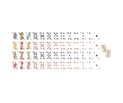 Juego de 54 Cartas Ilustradas