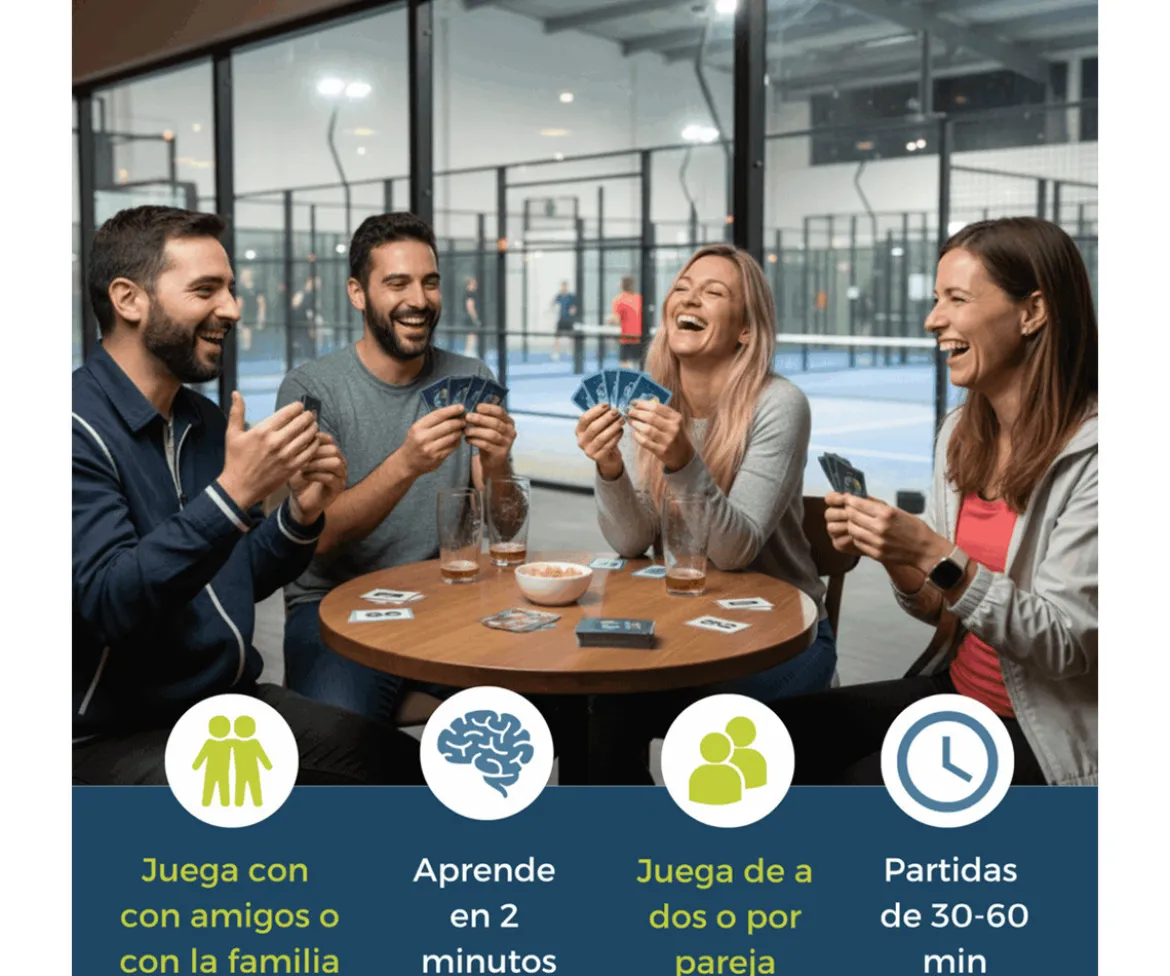 Juego de Cartas Padel in House