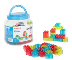 Juego de Construcción 55 piezas Translucent Blocks
