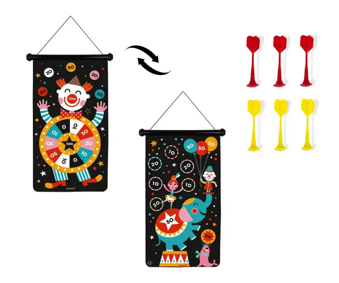 Juego de Dardos Magnéticos Circo