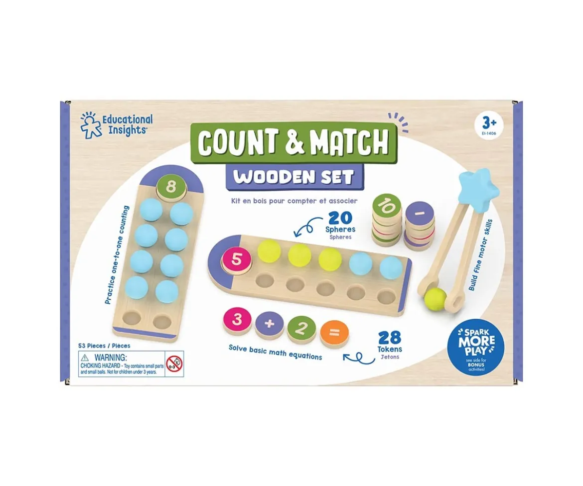 Juego de Madera para Sumar y Contar