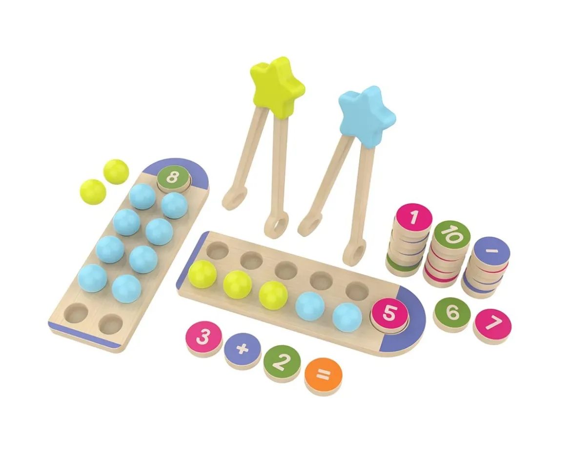 Juego de Madera para Sumar y Contar