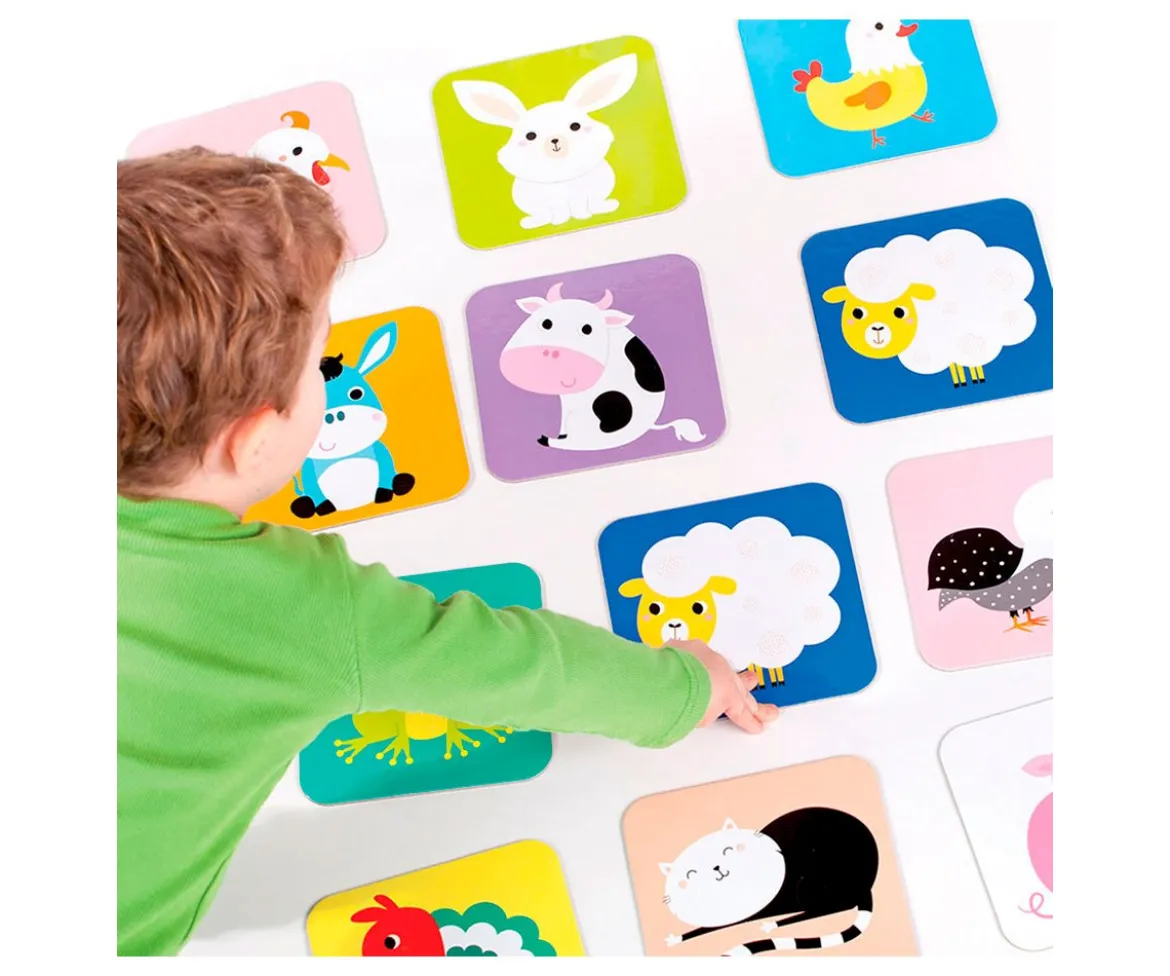 Juego de Memoria Suuuper Size Memory Wild Animals