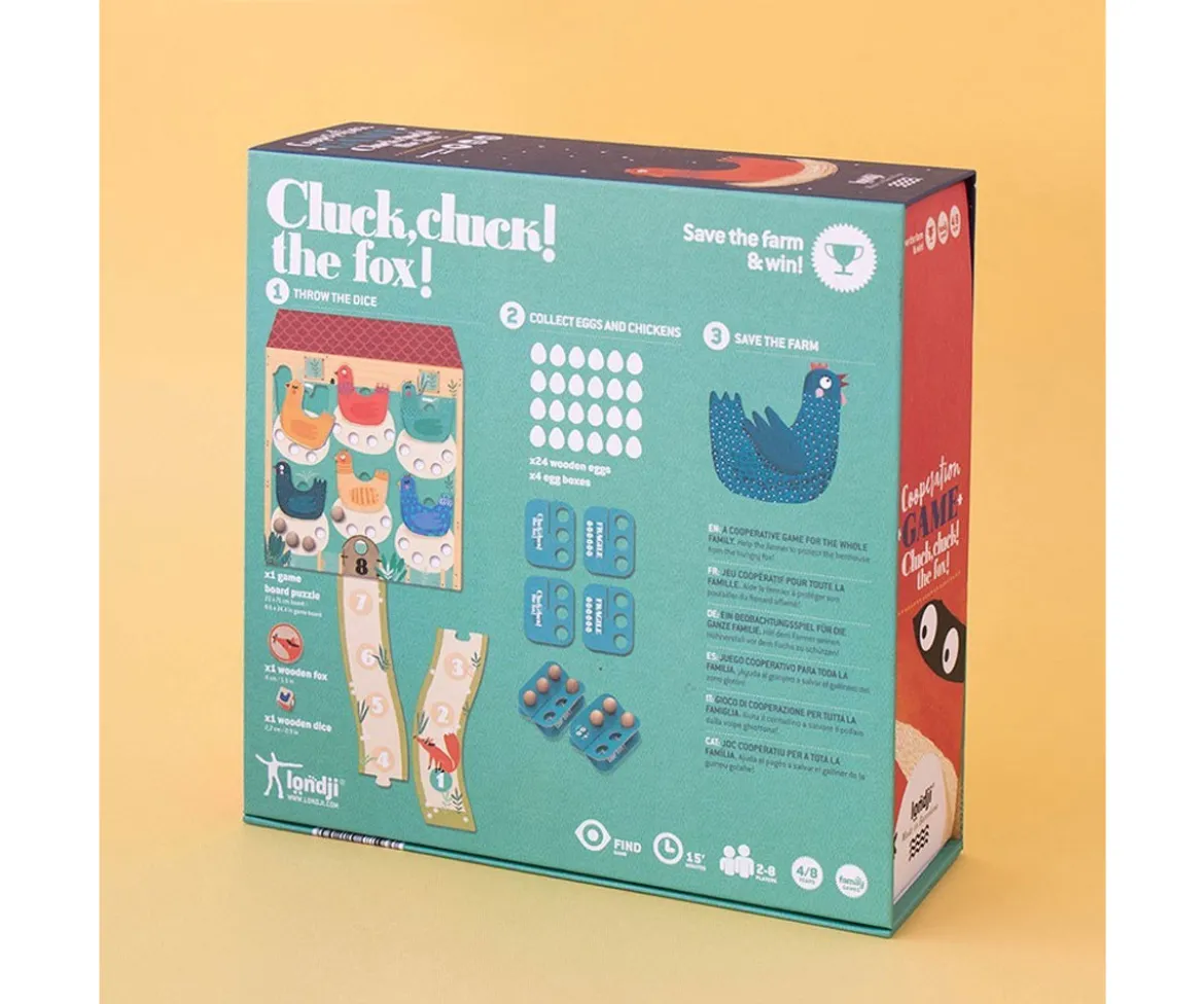 Juego de Mesa Family Game Cluck Cluck! The Fox!