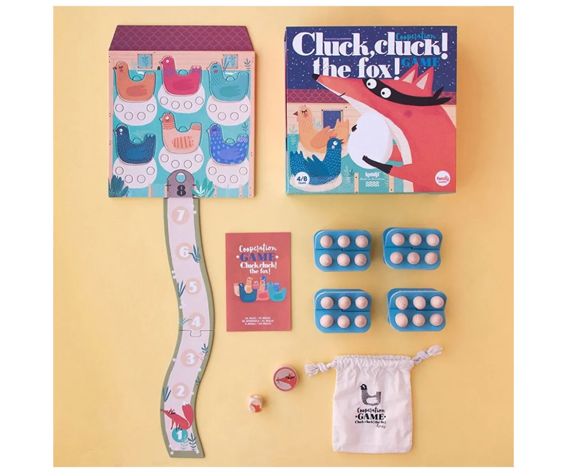 Juego de Mesa Family Game Cluck Cluck! The Fox!