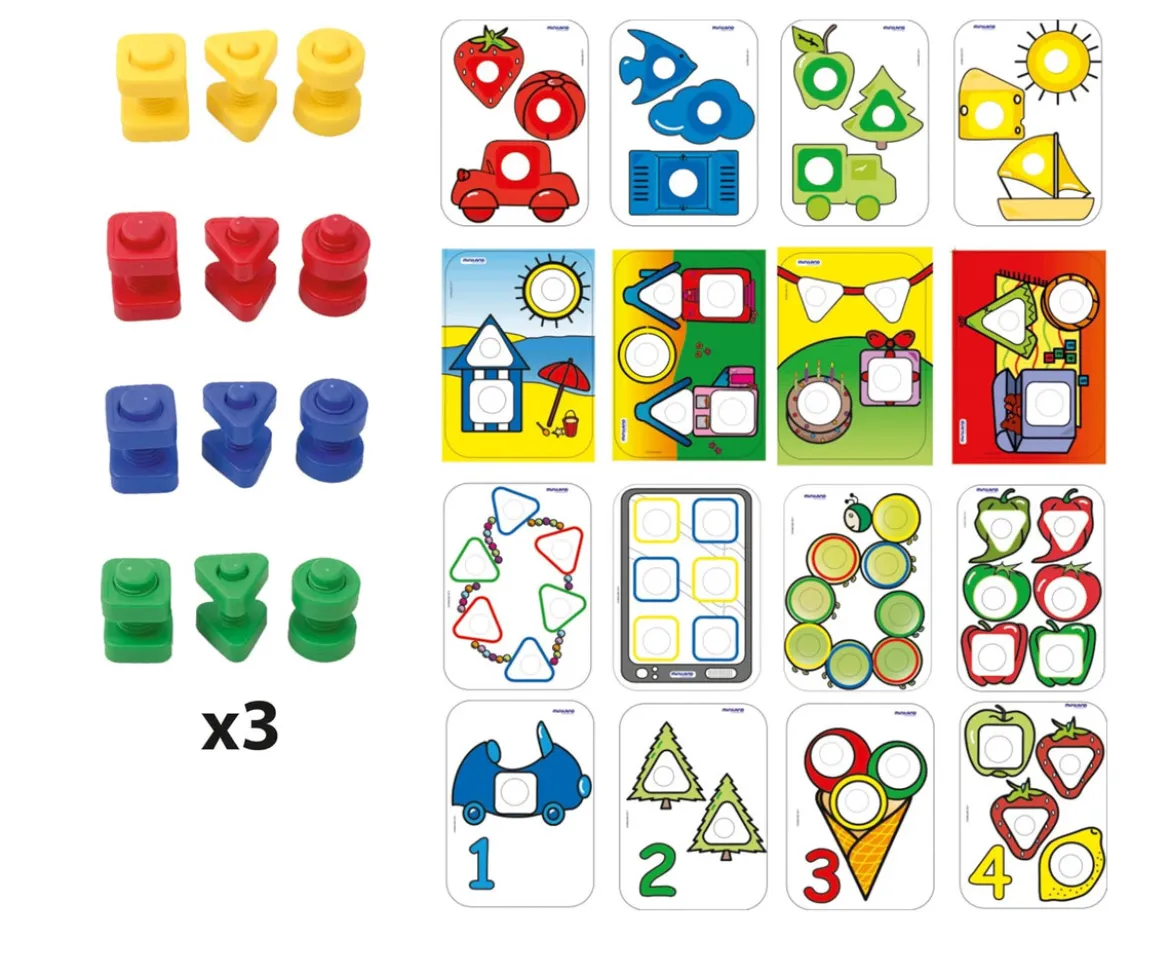 Juego de Tornillos y Tuercas Nuts Bolts