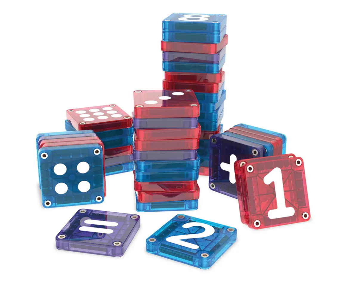 Juego Magnético MicroMAGS Learn Numbers 56 piezas