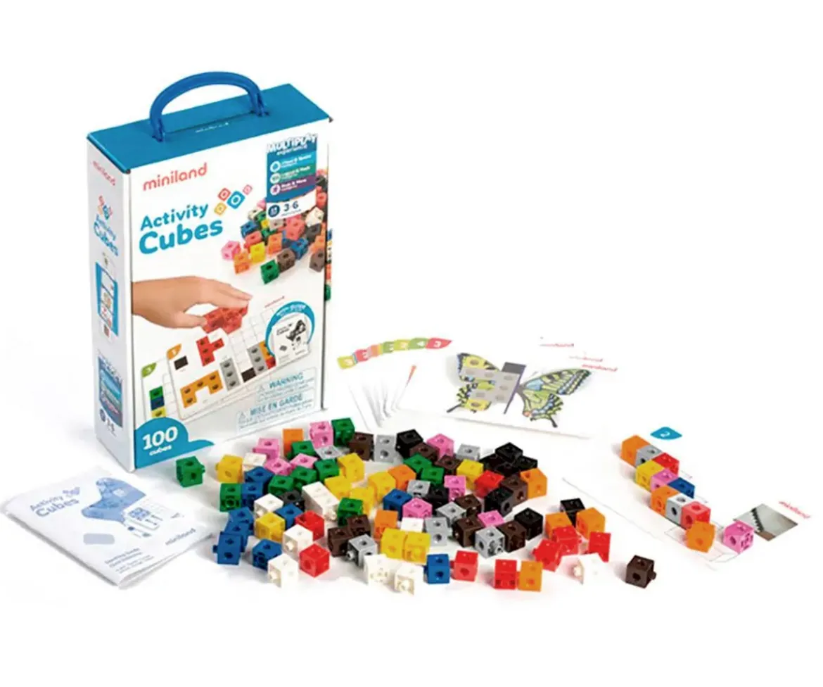 Juego Matemático y Lógica con Activity Cubes