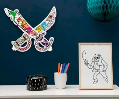 Juego Omy para Inflar y Colorear Piratas