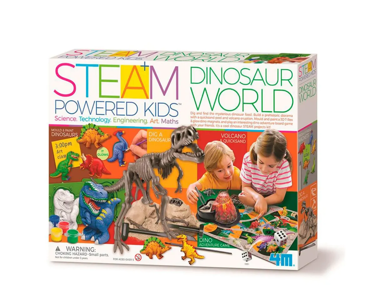 Juego STEAM Dinosaurios