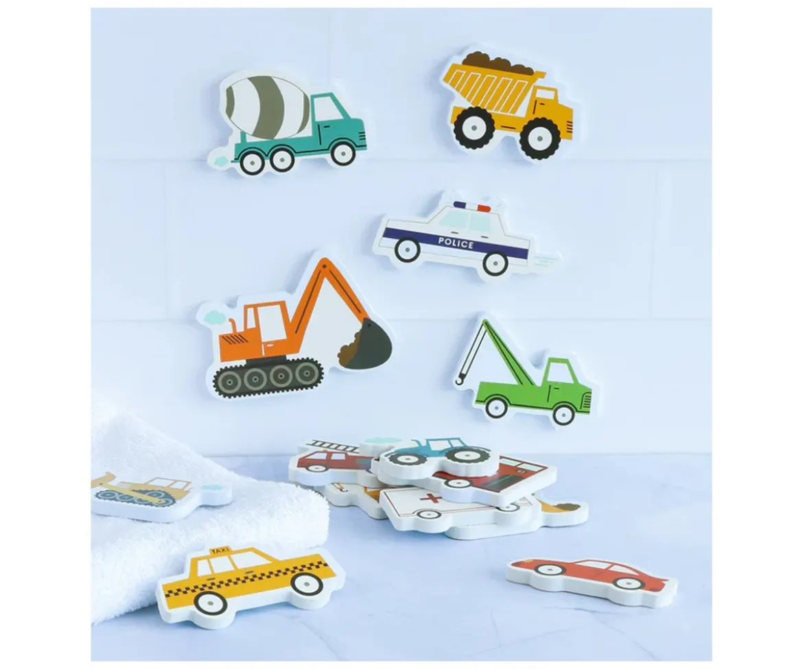 Juguetes de Baño Foam Vehicles