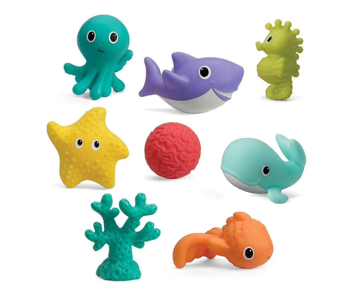 Juguetes de Baño Sensorial 8 Piezas