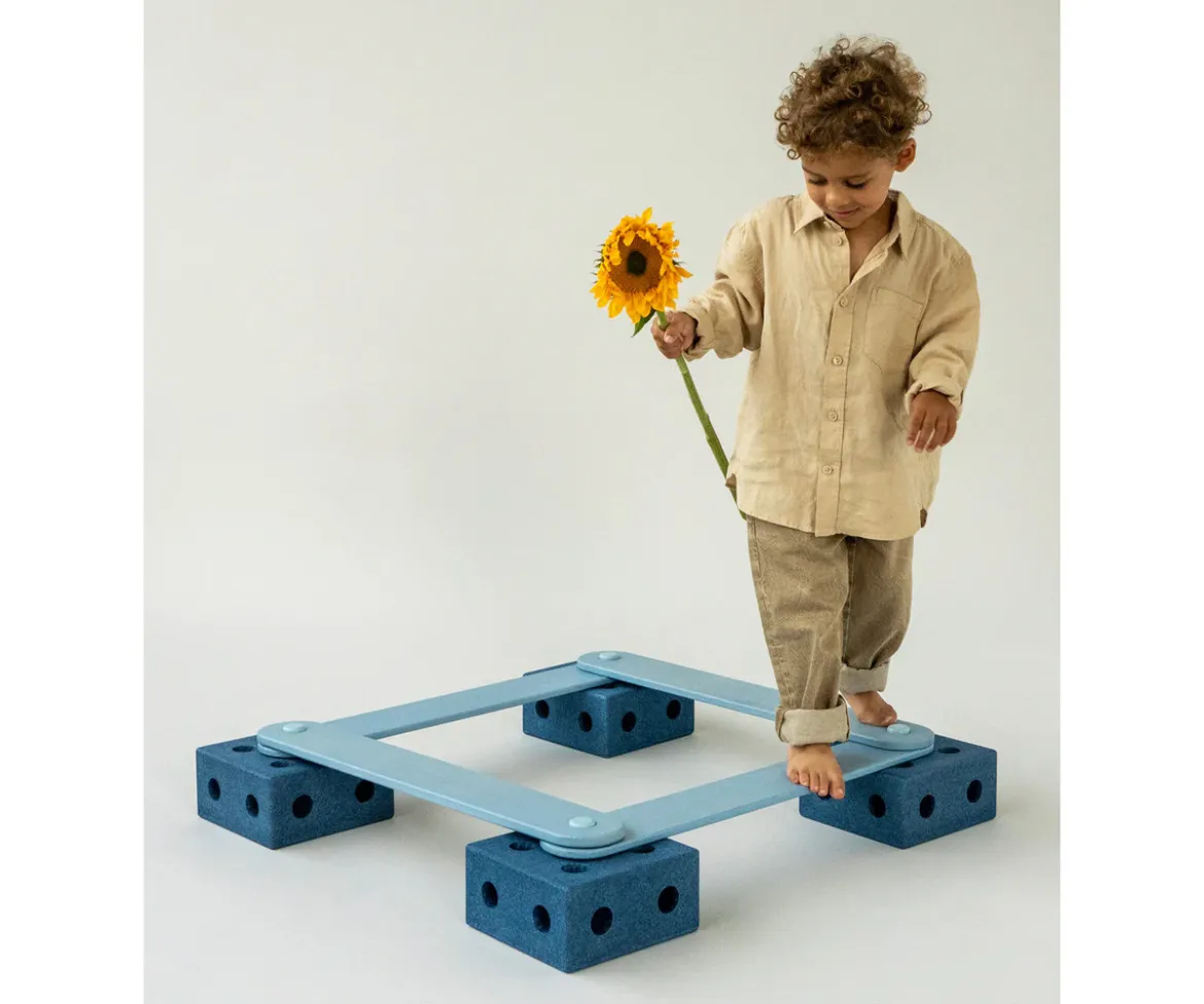 Kit Construcción Balance Track Deep Blue/Sky Blue