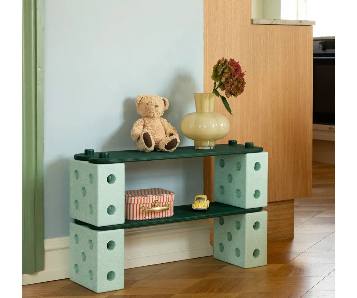 Kit Construcción Balance Track Ocean Mint/Forest Green