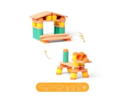 Kit Construcción Stix 60 Piezas