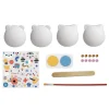 Kit Creativo 6 Animales de Yeso para Decorar