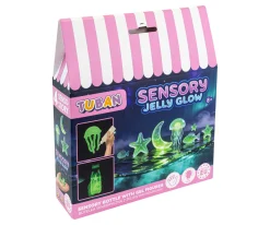 Kit Creativo Gel Luminoso con Figuras Glow