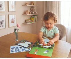 Kit Creativo Pockets Pegatinas por Números Animales Misteriosos
