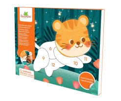 Kit Creativo Pockets Pegatinas por Números Animales Misteriosos
