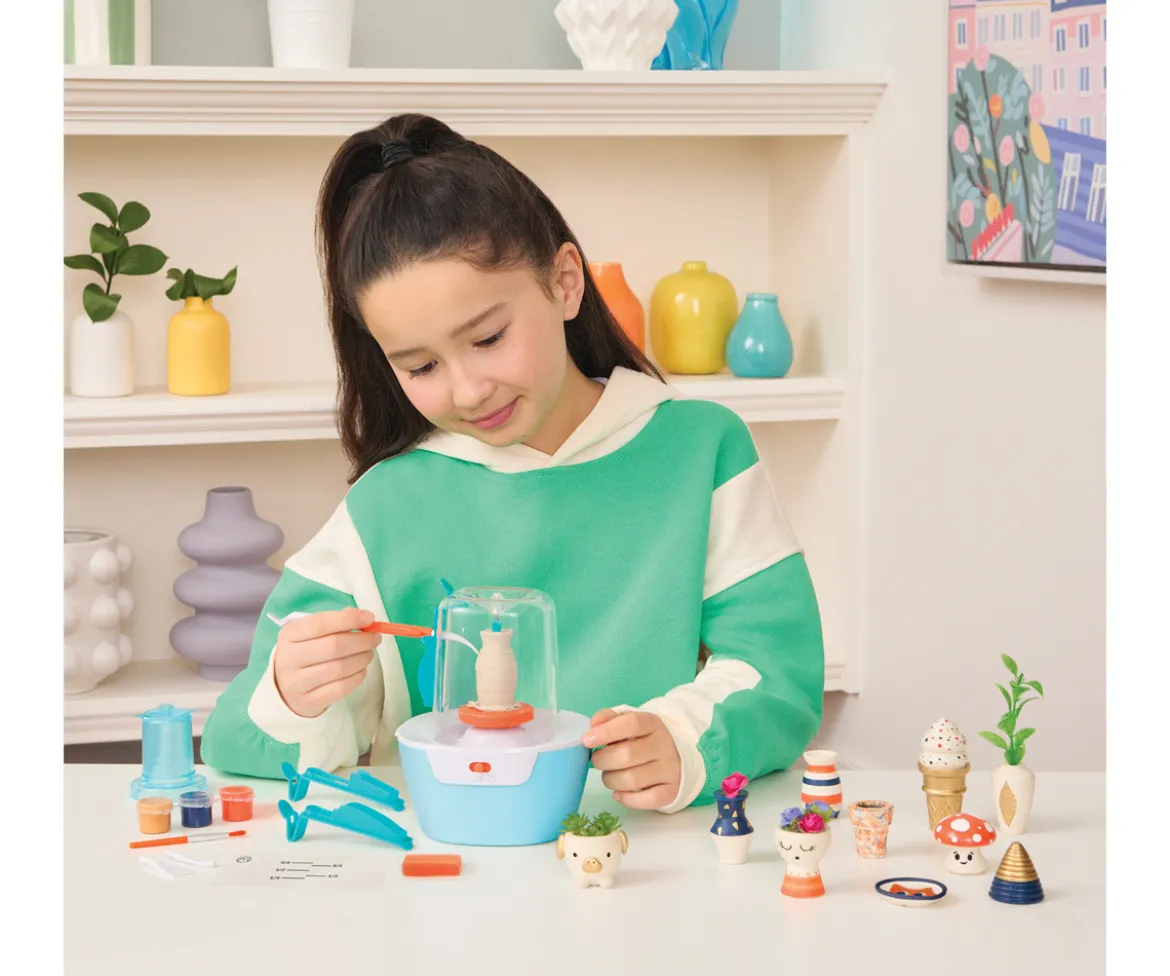 Kit de Cerámica con Torno Mini Pottery Studio