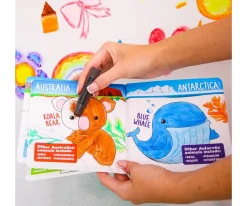 Kit para Colorear en la Bañera Baff Paints + Activity Set y Libro