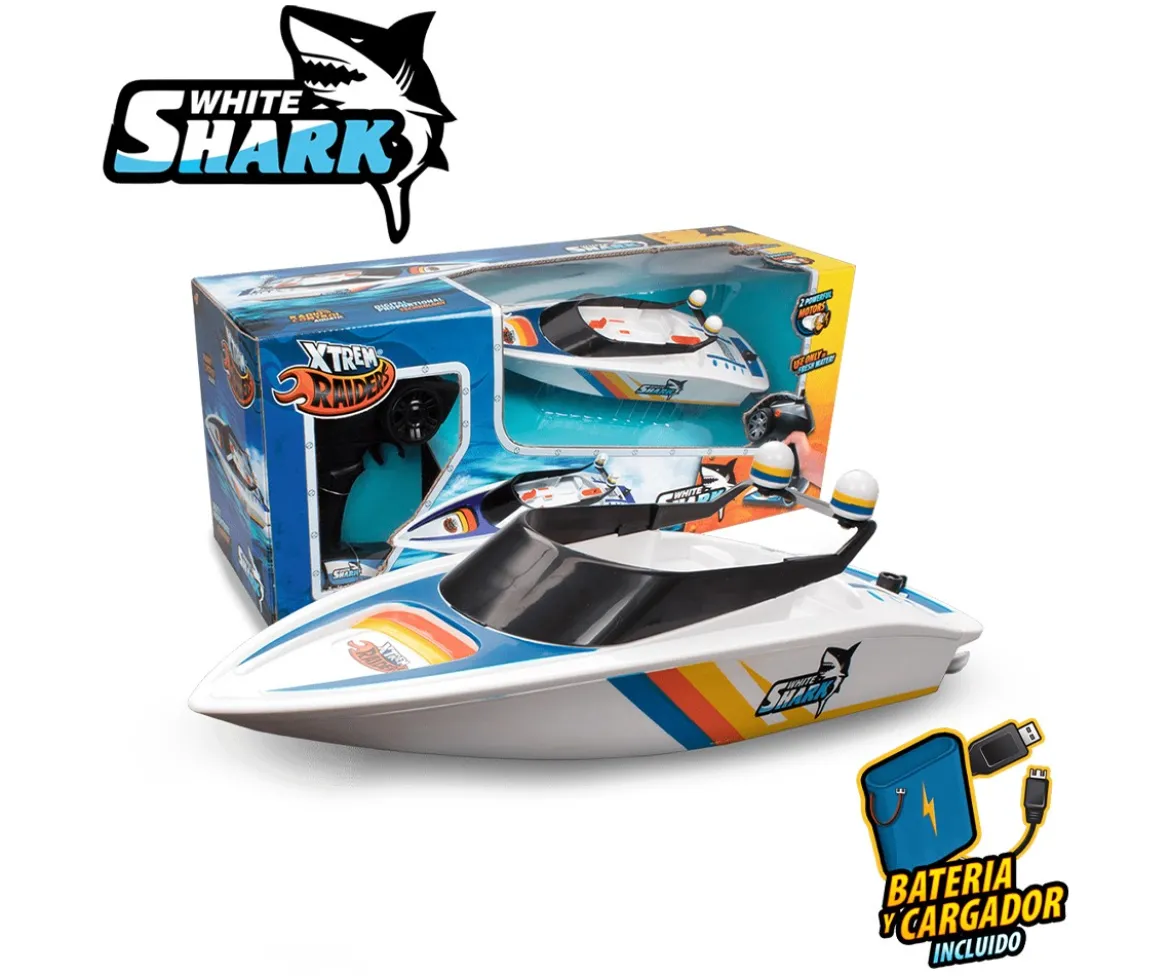 Lancha RC White Shark