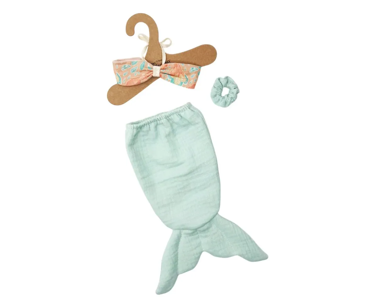 Les P'tits Déguiz Conjunto Sirena Aquarius Turquesa Aqua Aquarius