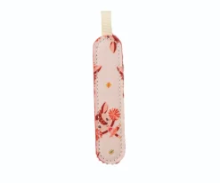 Letra Tela Reversible Fosforescente I Rosa
